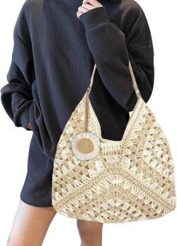 Kadın Plaj Çantası Krem