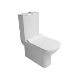 Çanakkale Seramik Babel Duvara Sıfır Klozet+ Rezervuar+Ultra Slim Kapak