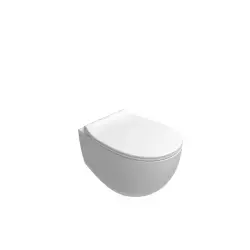 Çanakkale Seramik Spirit Smart Asma Klozet Taharet Delikli + Ultra Slim Smart Kapak