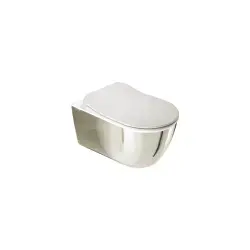 Çanakkale Seramik Dove 2.0 Smart Asma Klozet Deliksiz Beyaz-Platin + Ultra Slim Smart Kapak