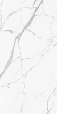 Çanakkale Seramik Calacatta Unique Mat Kalesinterflex Porselen Plaka 162x323