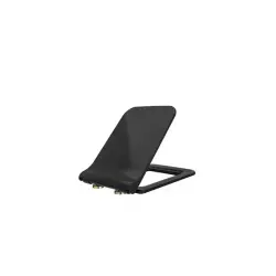 Çanakkale Seramik Edilcuoghi Ultra Slim Smart Kapak Siyah Altın Rozet