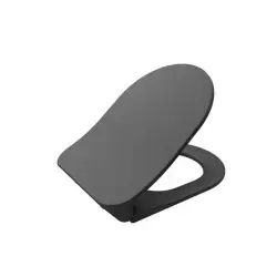 Çanakkale Seramik Zero 2.0 Dove 2.0 Ultra Slim Kapak Mat Antrasit Gri