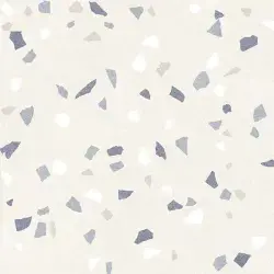 Çanakkale Seramik Terrazo Macro Mat Beyaz Sırlı Granit 59x59