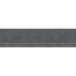 VitrA 30x120, Newcon, Basamak, Koyu Gri, R10A