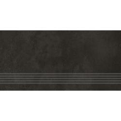 VitrA 30x60, Cemental, Basamak, Siyah, R10B