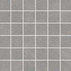 VitrA 5x5, Urbancrete, Kesme Mozaik, Bordür, Koyu Gri