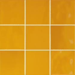 VitrA 10x10, retromix, Fileli fon, Amber Sarı