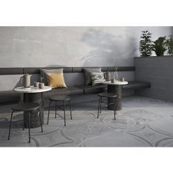 VitrA 60x60, Beton-X, Dekor, Dekor, Açık Gri, R10B