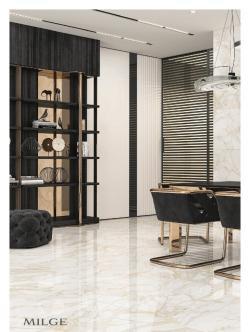 Güral Seramik Milge White 60x60 Mat Sırlı Porselen