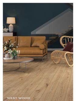 Güral Seramik West-Wood West Wood Grey 20x120 Mat Sırlı Porselen