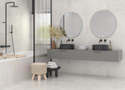 Güral Seramik Kruk-Stone Kruk Stone Latte 60x60 Mat Sırlı Porselen