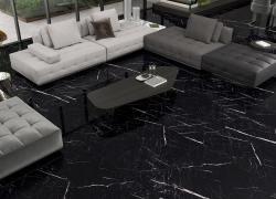 Güral Seramik Granada Full Black 60x120 Lappato Sırlı Porselen