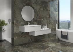Güral Seramik Storia Full Dark Green 60x120 Lappato Sırlı Porselen
